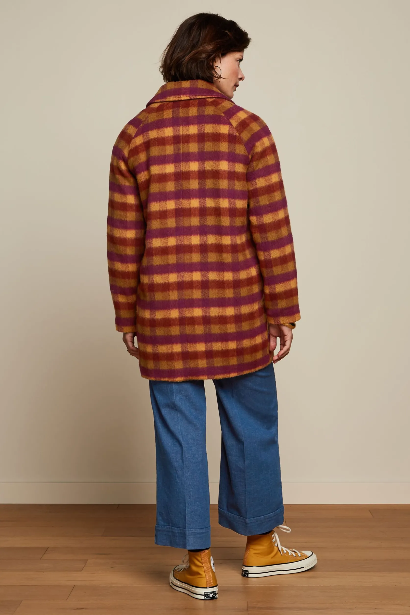 amelie_coat_wylde_check_2.webp Amelie Coat Wylde Check*King Louie Flash Sale