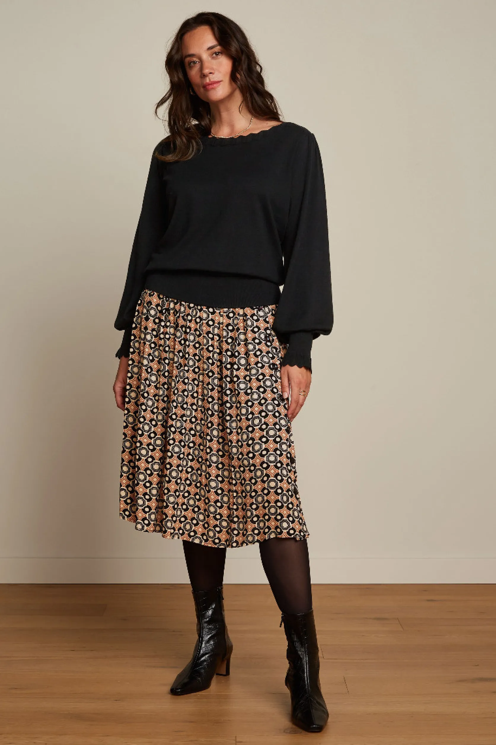Arianna Pleat Skirt Ozzy*King Louie Sale
