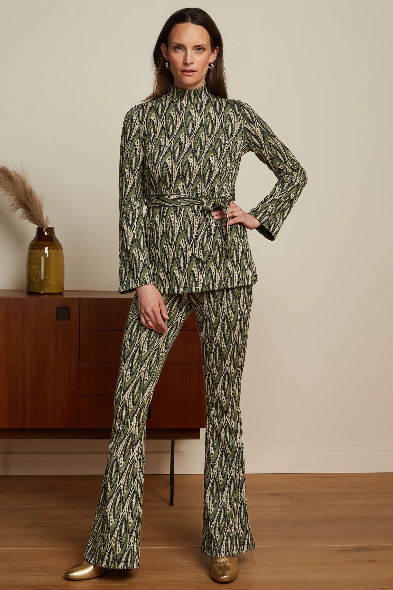 border_flared_pants_victory_3.webp Border Flared Pants Victory*King Louie Cheap