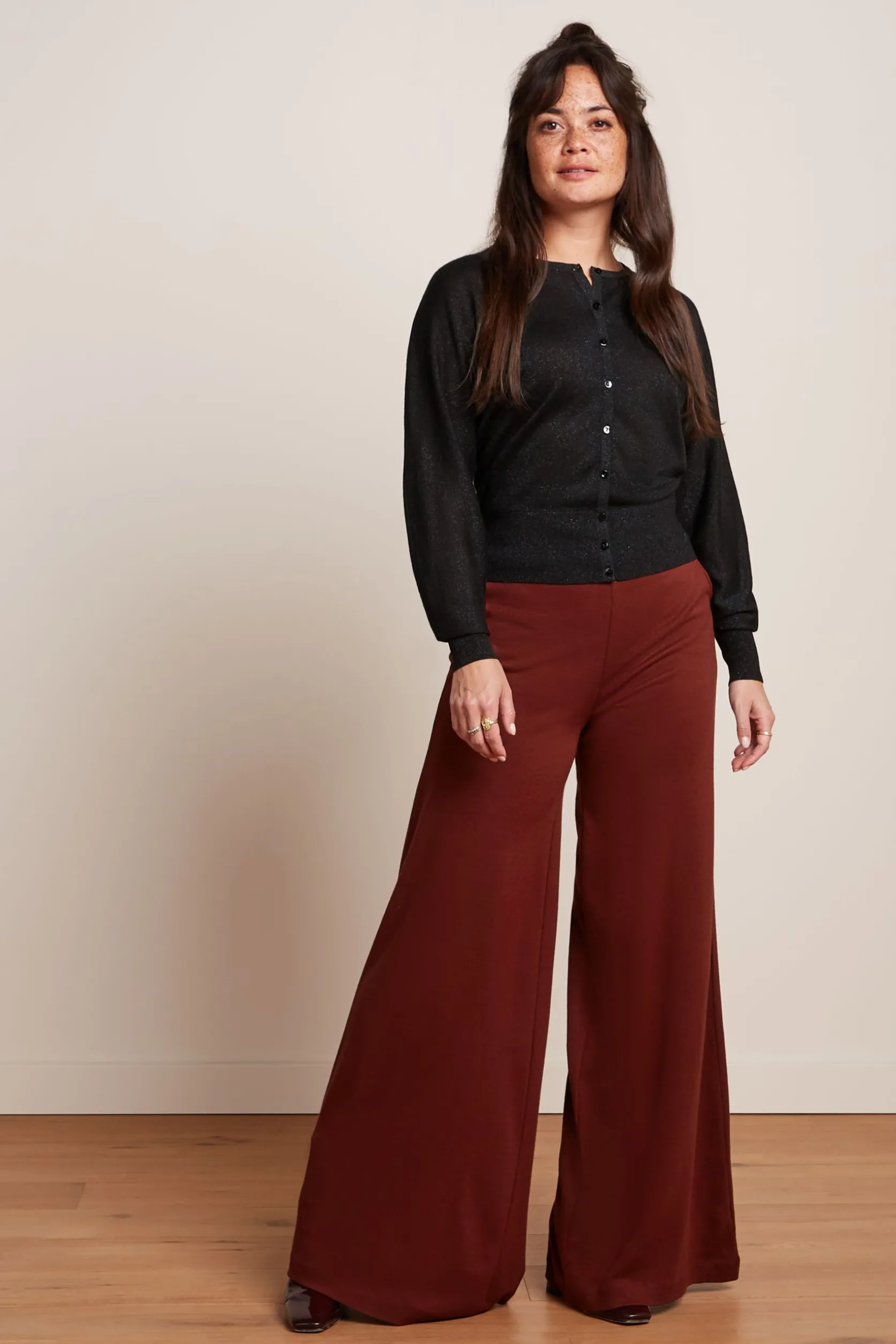 Border Palazzo Pants Milano Crepe*King Louie Cheap