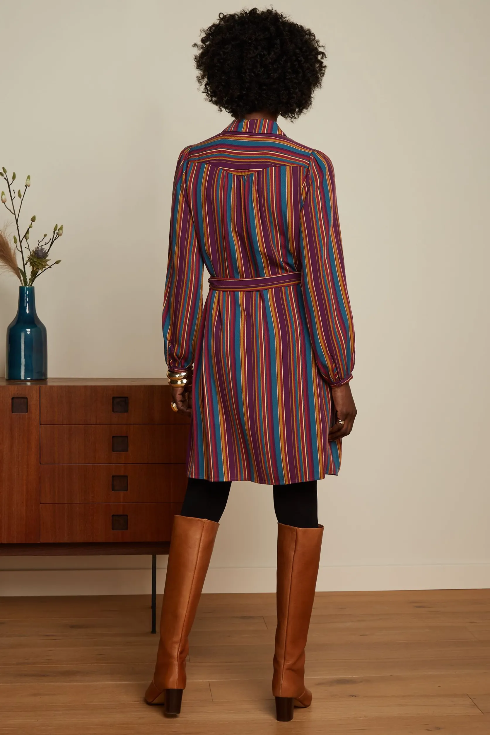 carina_tunic_dress_marion_stripe_2.webp Carina Tunic Dress Marion Stripe*King Louie Clearance