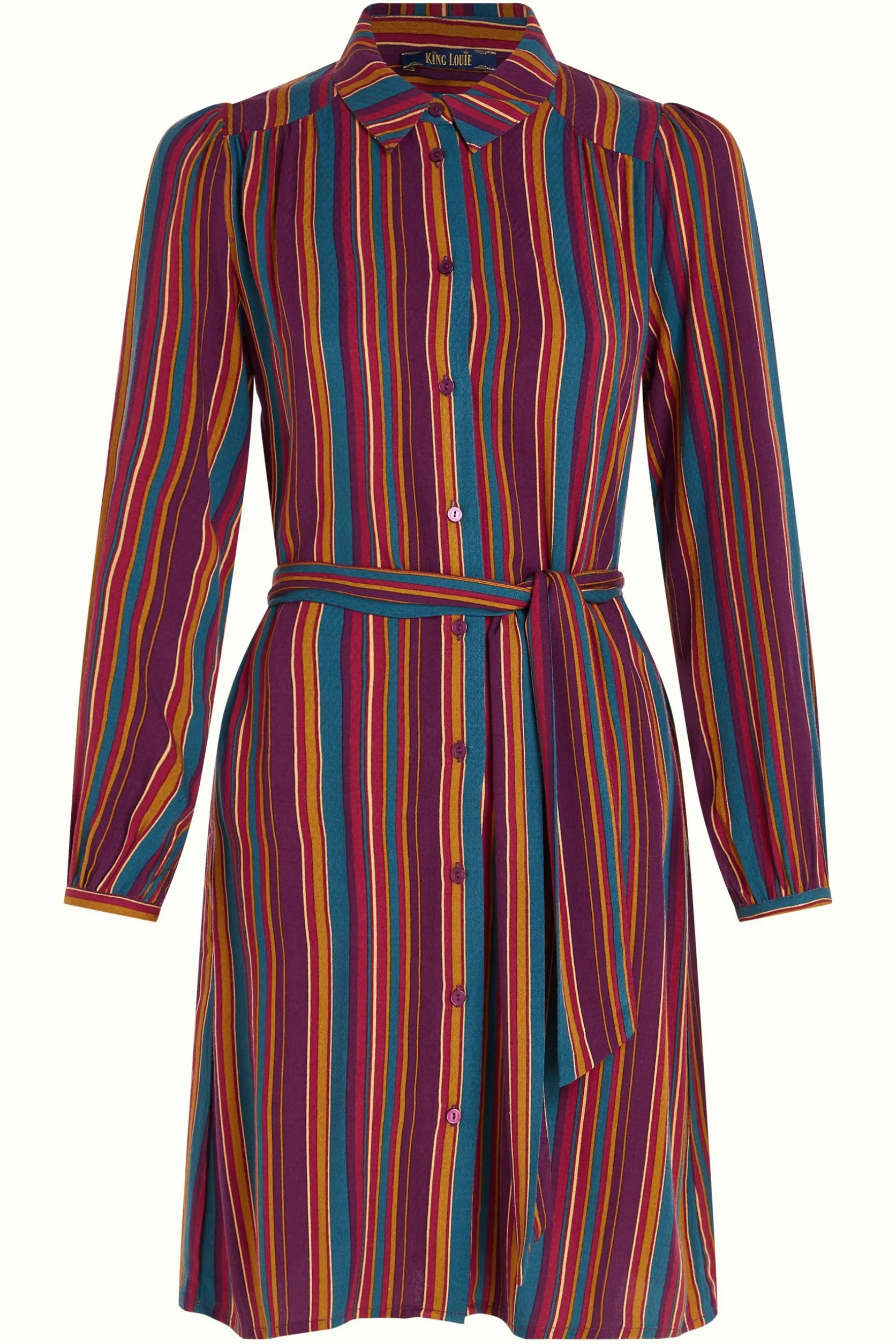 carina_tunic_dress_marion_stripe_3.webp Carina Tunic Dress Marion Stripe*King Louie Clearance
