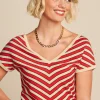 Double V Top Port Stripe*King Louie Cheap