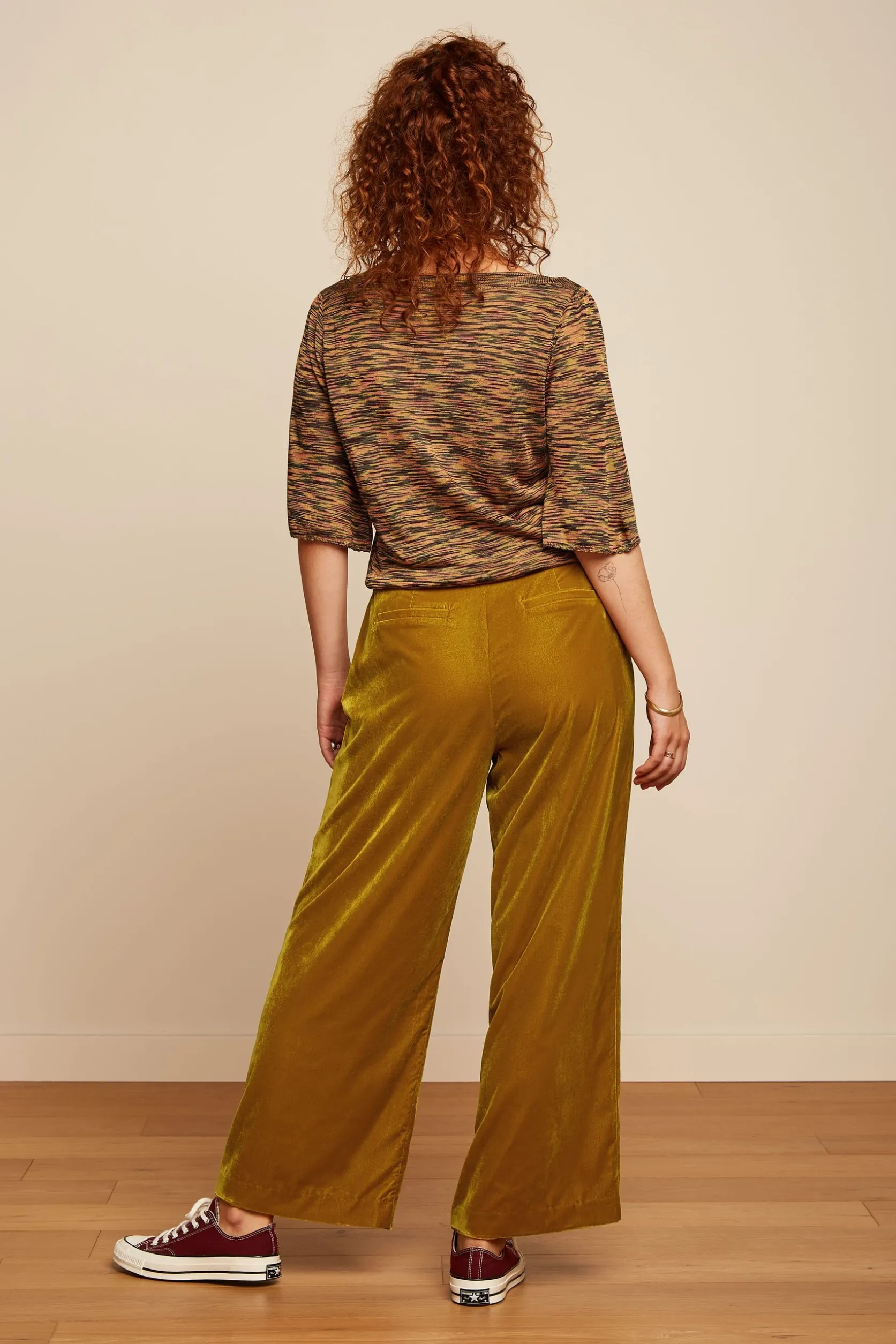frederica_pants_gamine_velvet_2.webp Frederica Pants Gamine Velvet*King Louie Clearance
