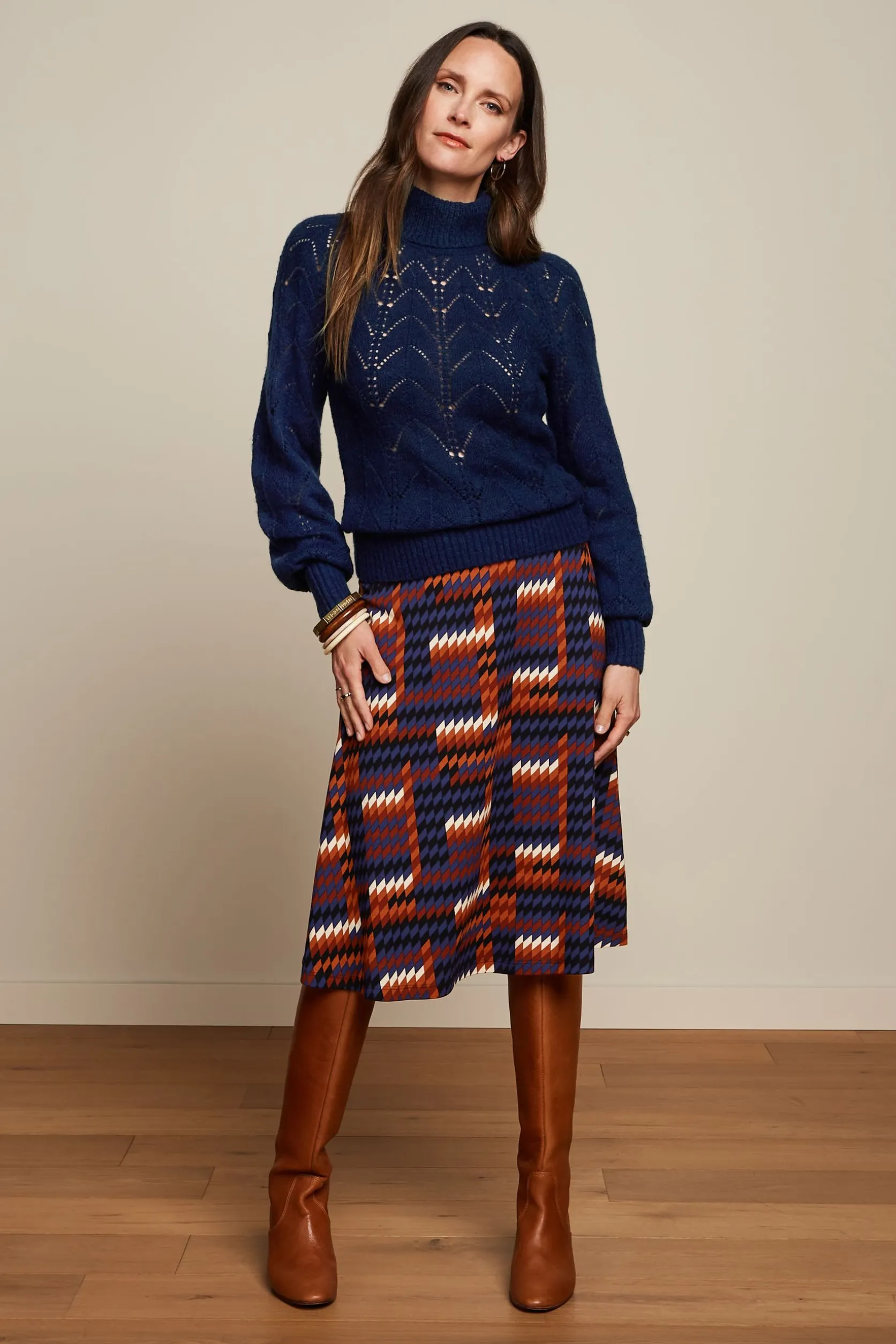 Juno Skirt Clark*King Louie New
