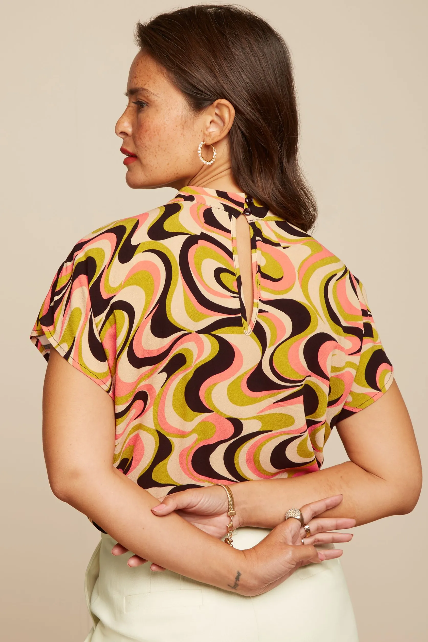 Luciana Blouse Manic*King Louie Outlet