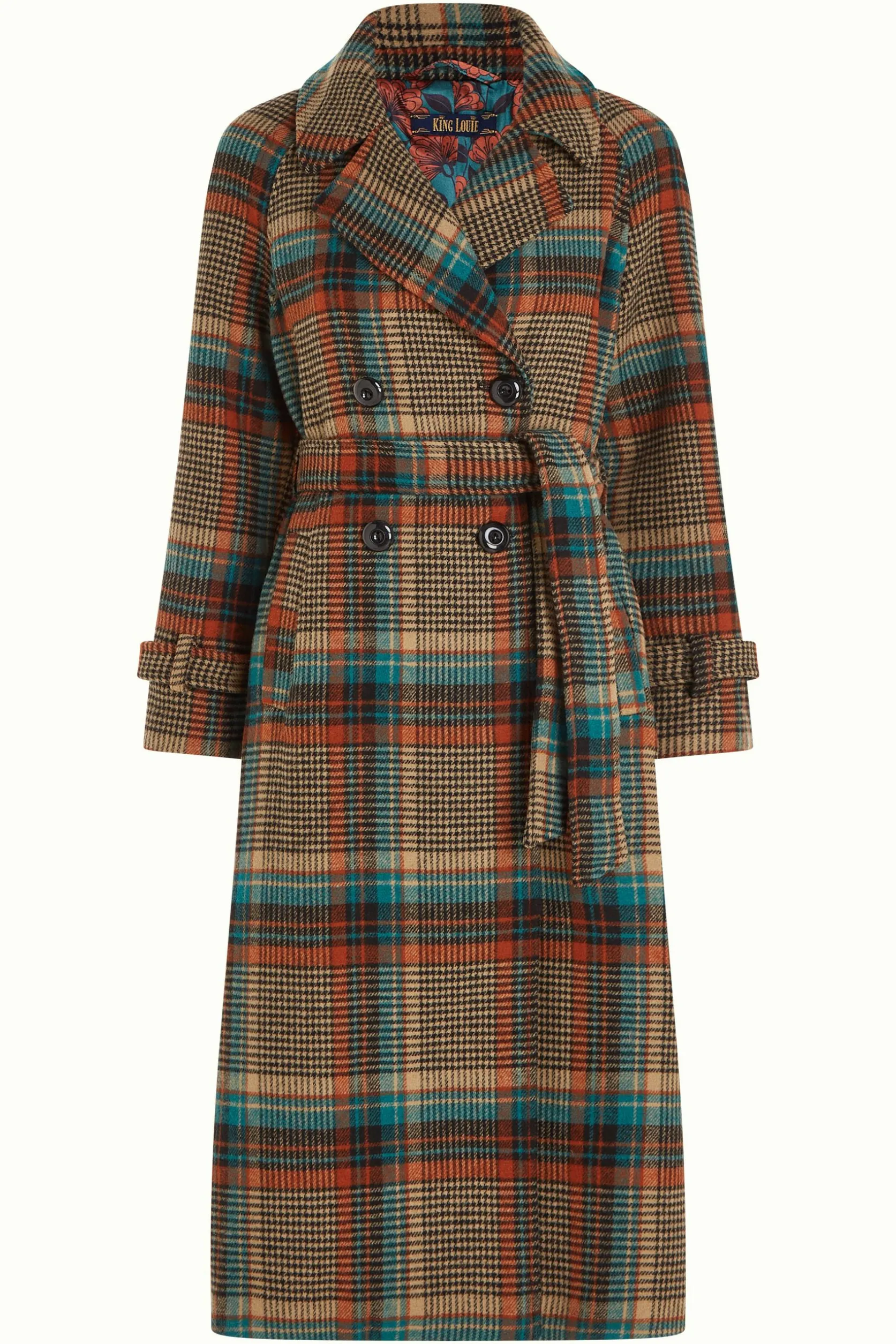 martia_raglan_coat_fitz_check_3.webp Martia Raglan Coat Fitz Check*King Louie Best Sale