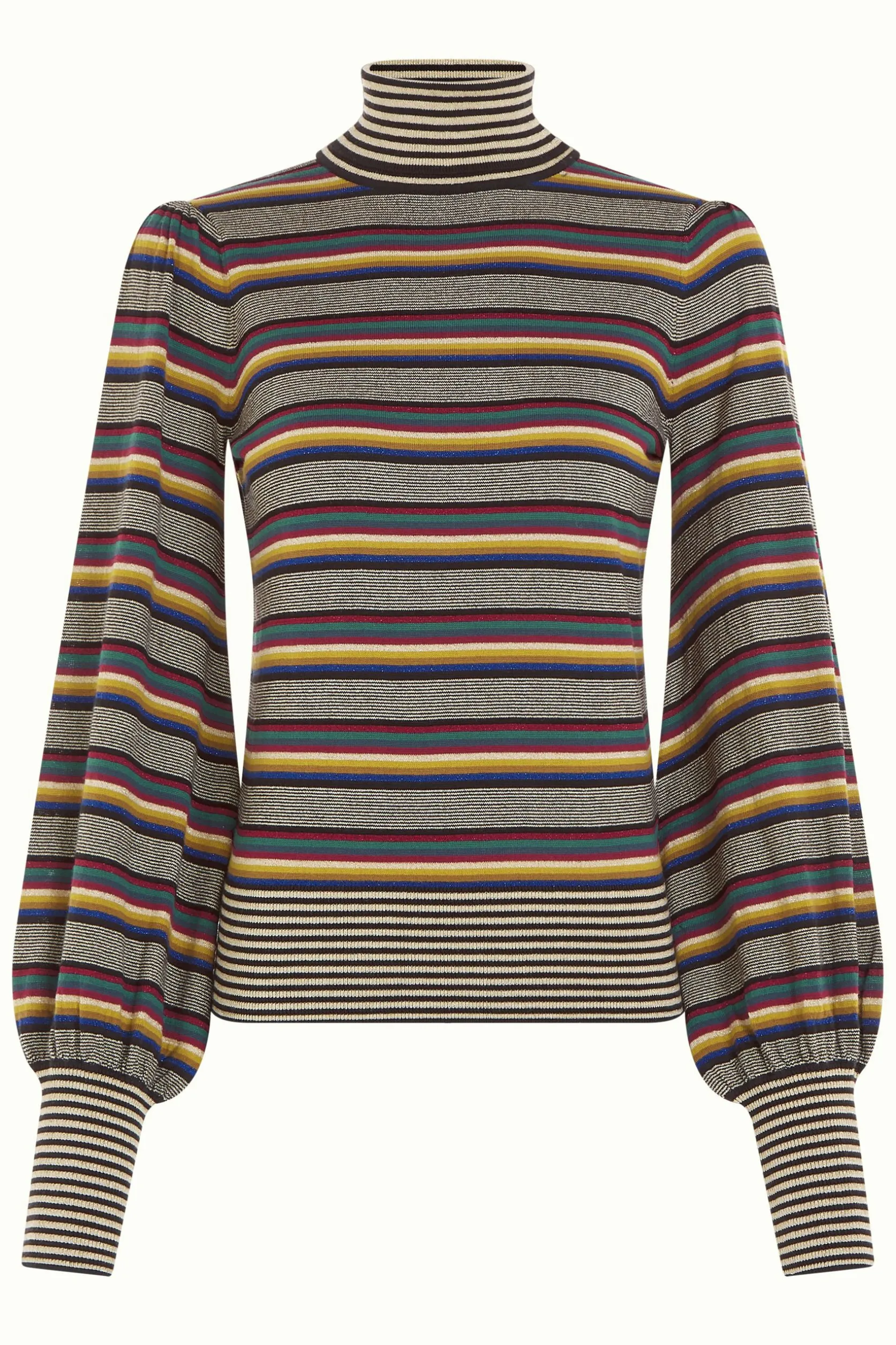 maya_rollneck_top_sixties_stripe_3.webp Maya Rollneck Top Sixties Stripe*King Louie Best