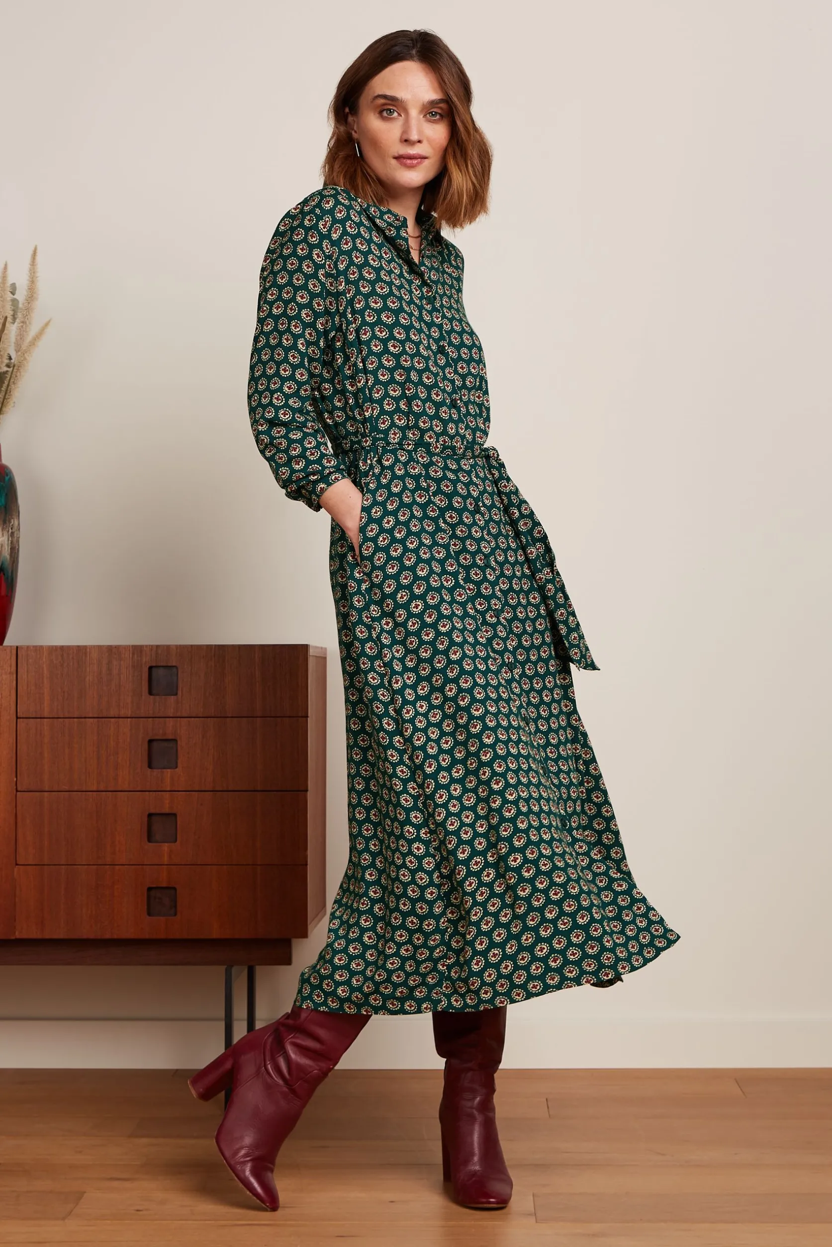 olive_midi_dress_elliot_0.webp Olive Midi Dress Elliot*King Louie New