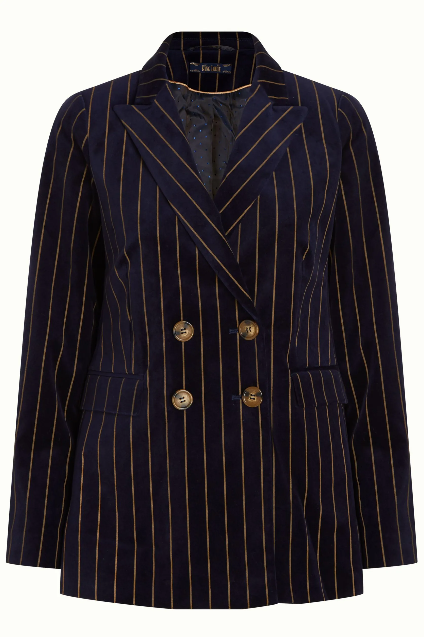 tina_blazer_pinstripe_3.webp Tina Blazer Pinstripe*King Louie Flash Sale